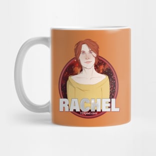 Y2K Audio Drama Podcast Character Design - Rachel Mug